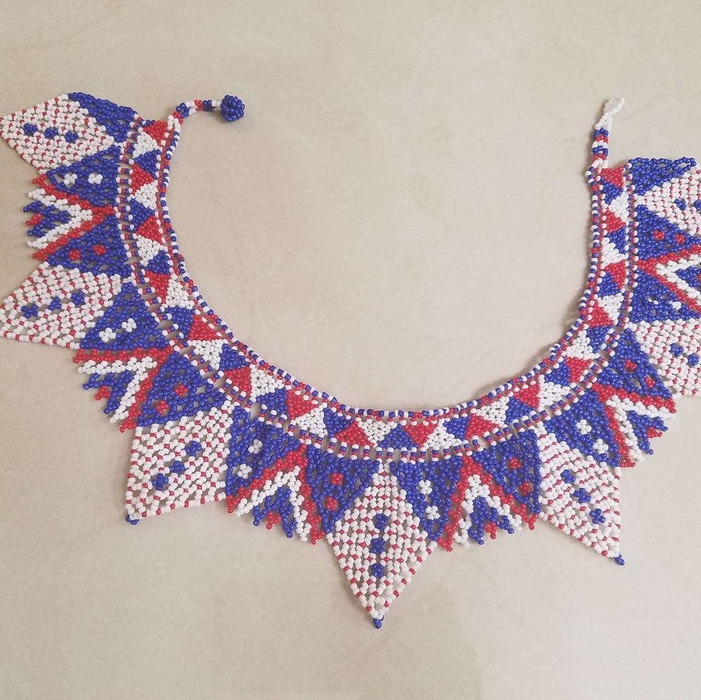 Mexican beaded necklace